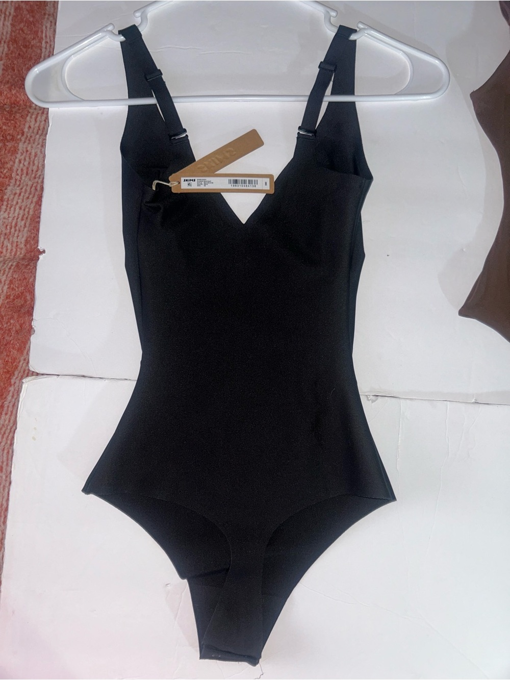 SKIMS Body Plunge Bodysuit in the color "Onyx" - Size XS- NWT